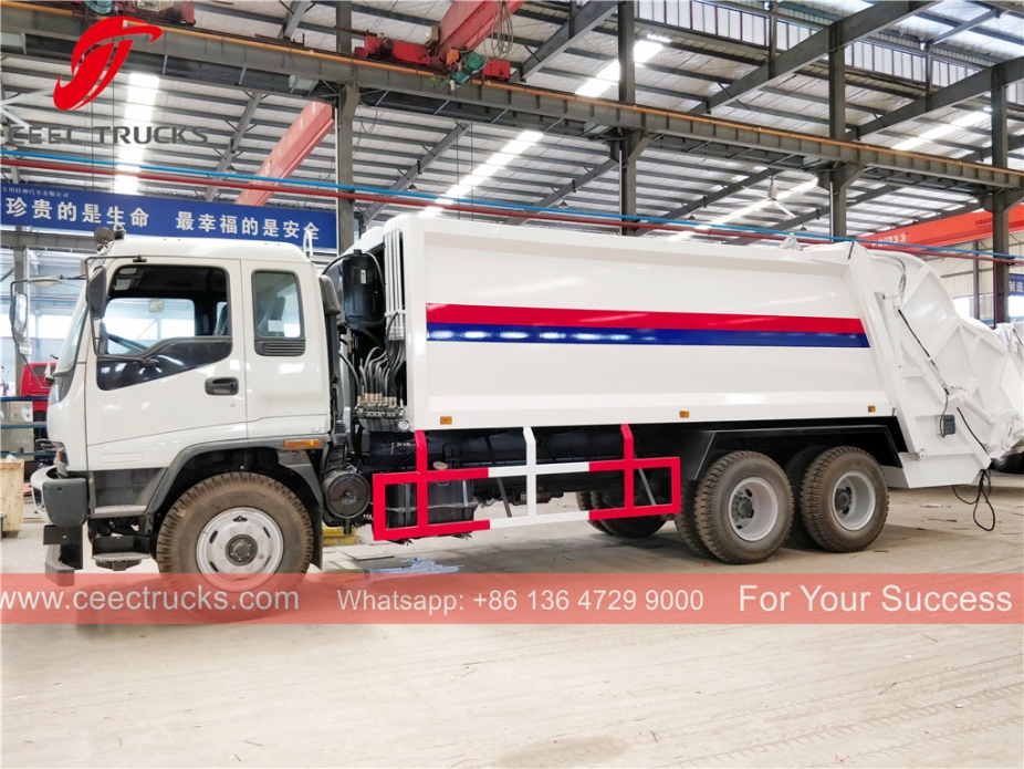 ISUZU 20cbm garbage compactor truck