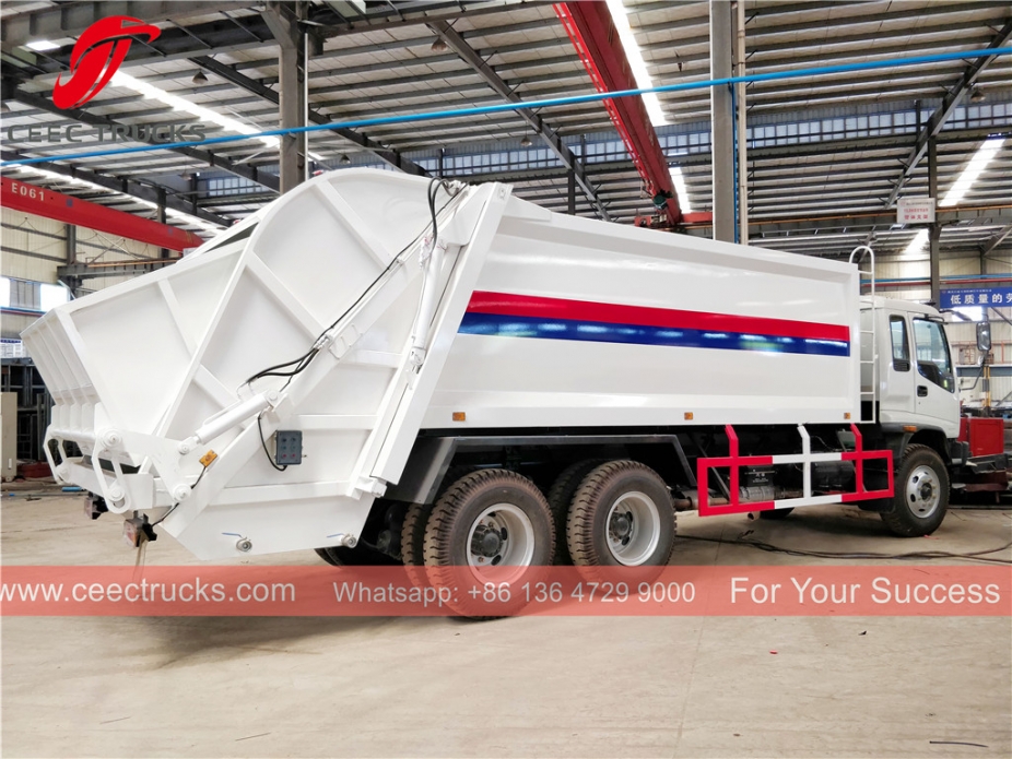 ISUZU 20cbm garbage compactor truck