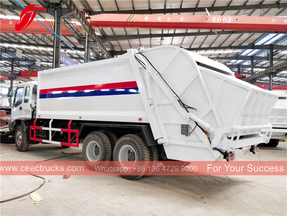 ISUZU 20cbm garbage compactor truck