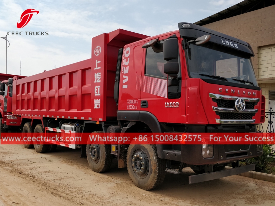 Xe ben 8x4 IVECO Genlyon