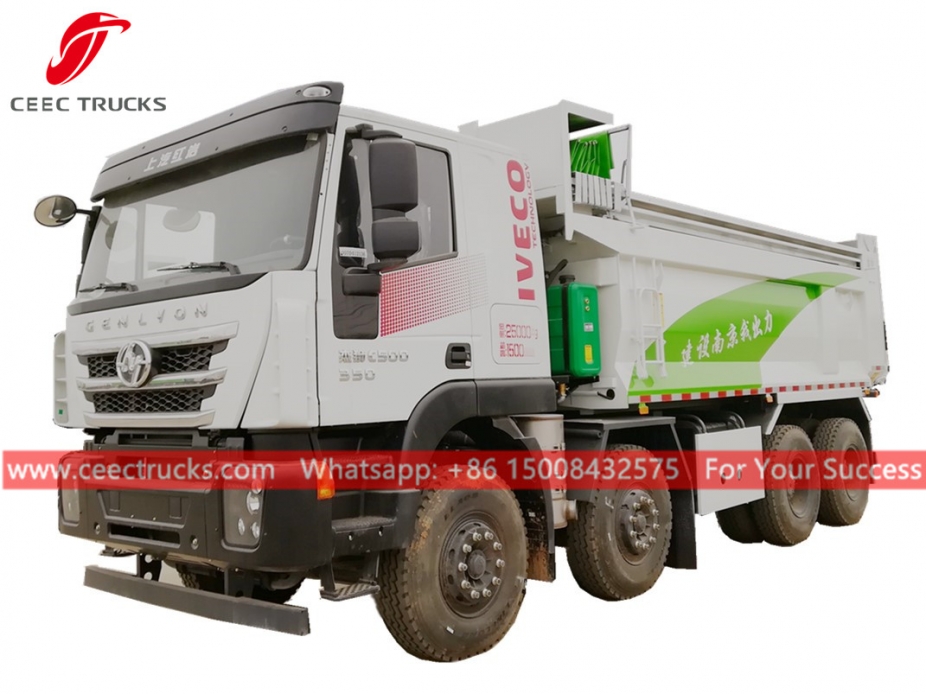 Xe ben 8x4 IVECO