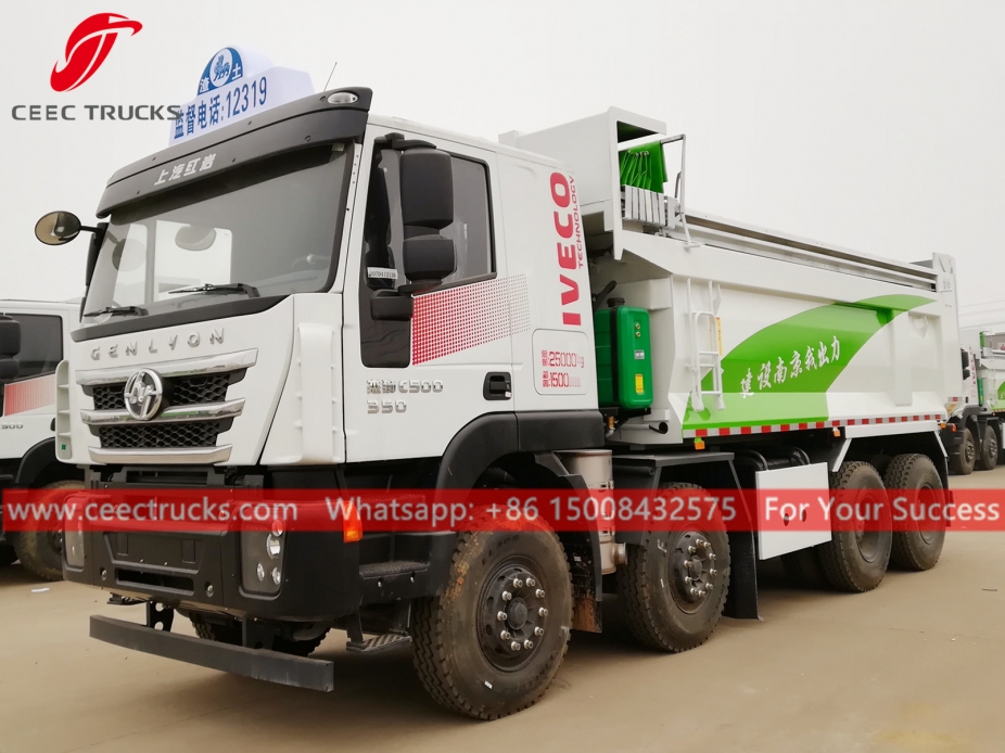 Xe ben 8x4 IVECO