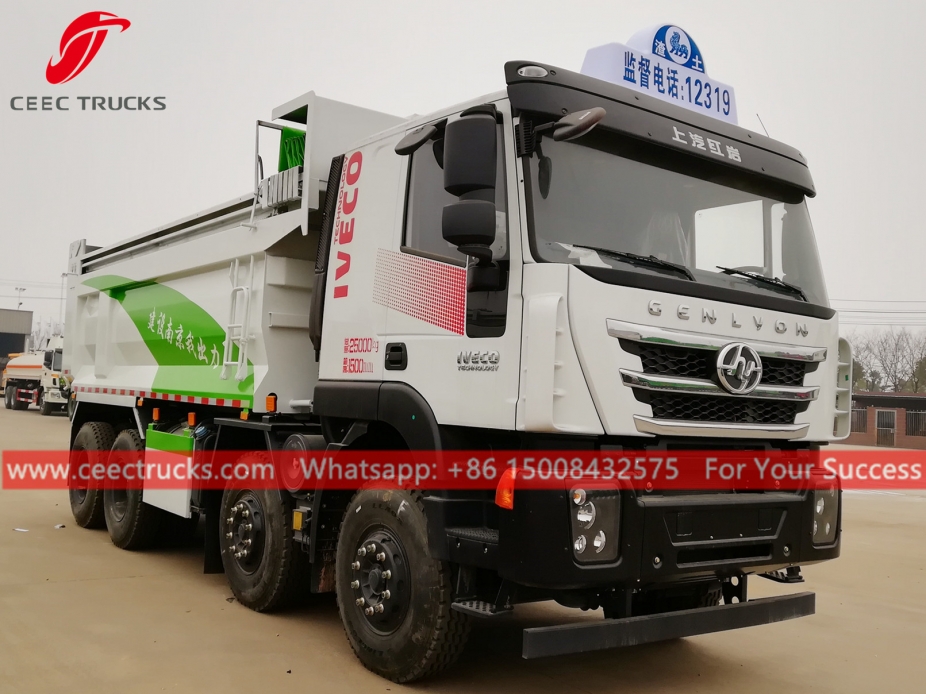 Xe ben 8x4 IVECO