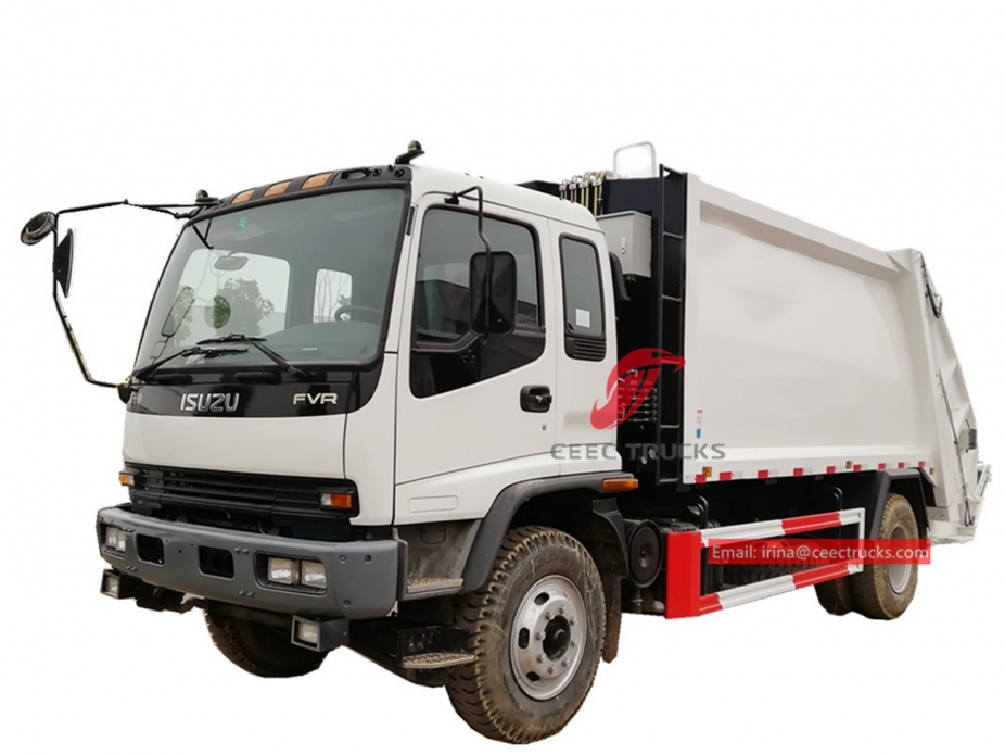 12 xe thu gom rác CBM ISUZU