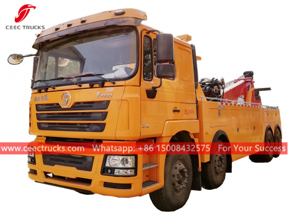 Xe tải phá hủy SHACMAN 25Tons