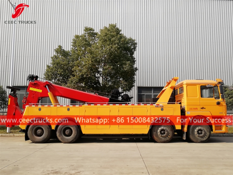 Xe tải phá hủy SHACMAN 25Tons