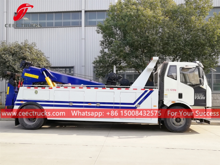 Xe tải phá hủy 12 tấn FAW