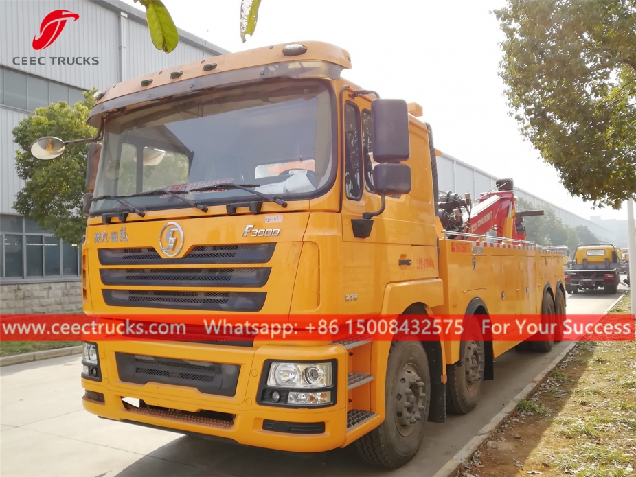 Xe tải phá hủy SHACMAN 25Tons