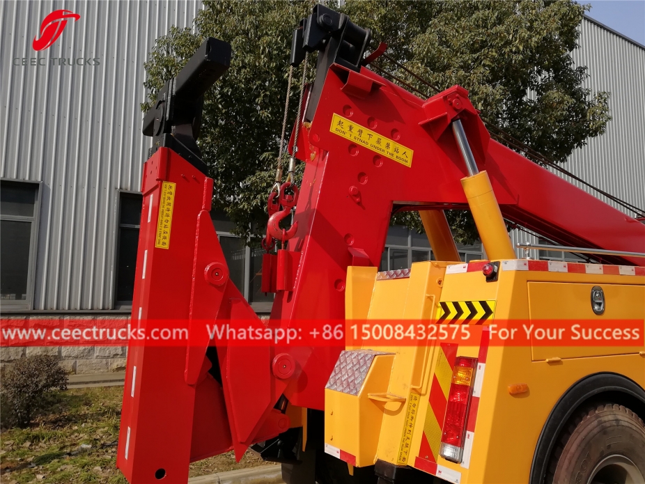 Xe tải phá hủy SHACMAN 25Tons