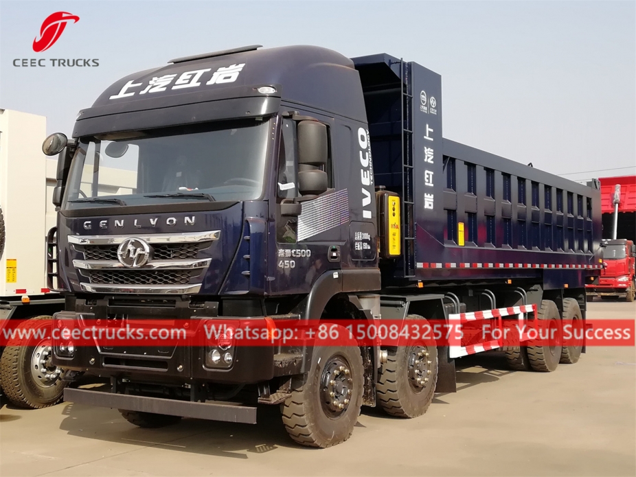 Xe ben IVECO 8x4