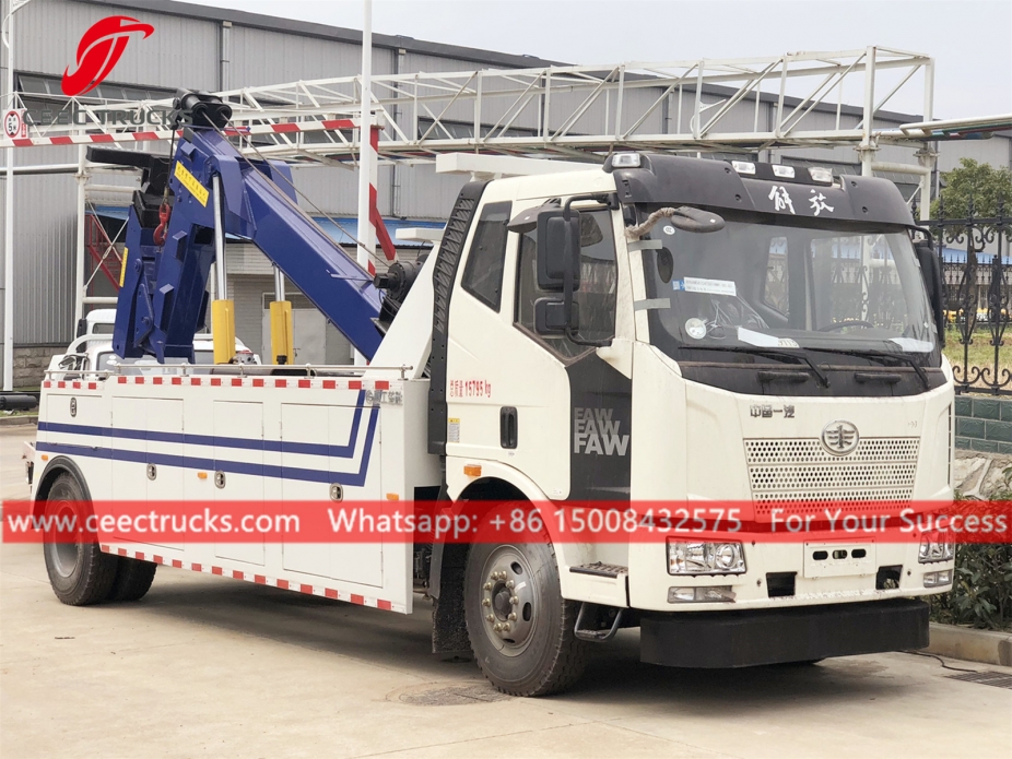 Xe tải phá hủy 12 tấn FAW