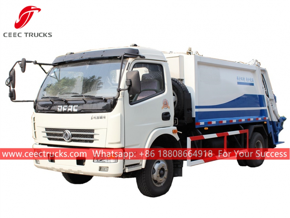 Máy đầm xúc lật phía sau 7CBM Dongfeng