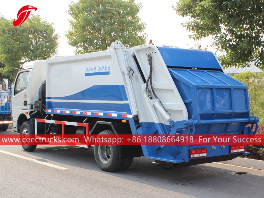 Máy đầm xúc lật phía sau 7CBM Dongfeng