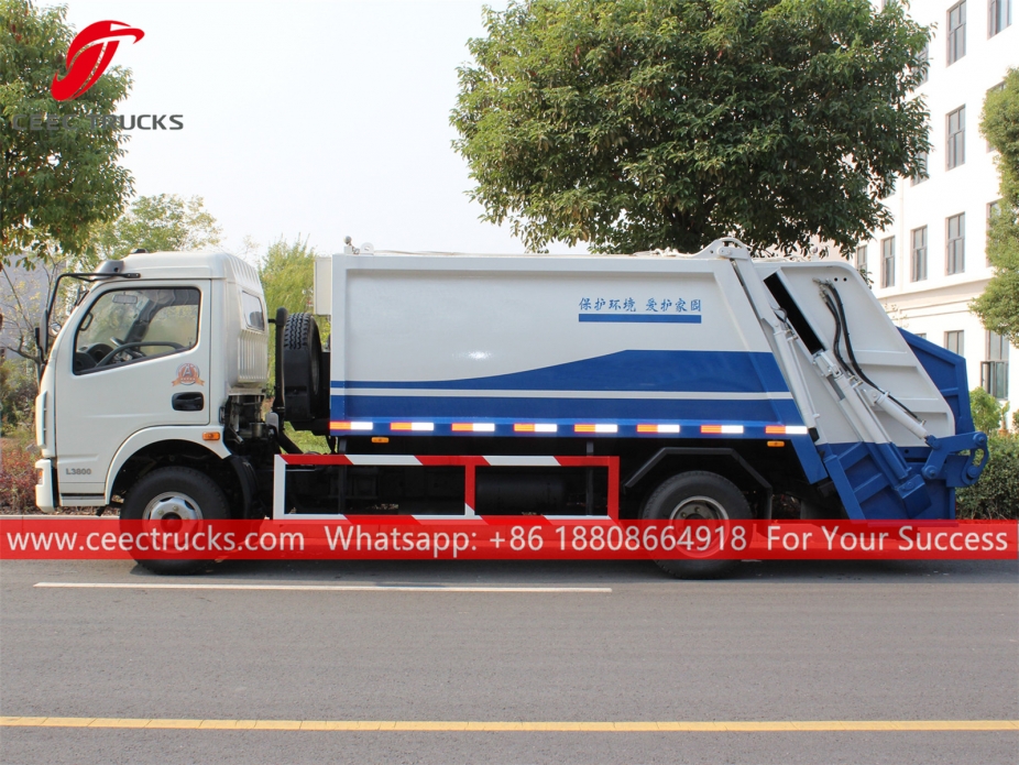 Máy đầm xúc lật phía sau 7CBM Dongfeng