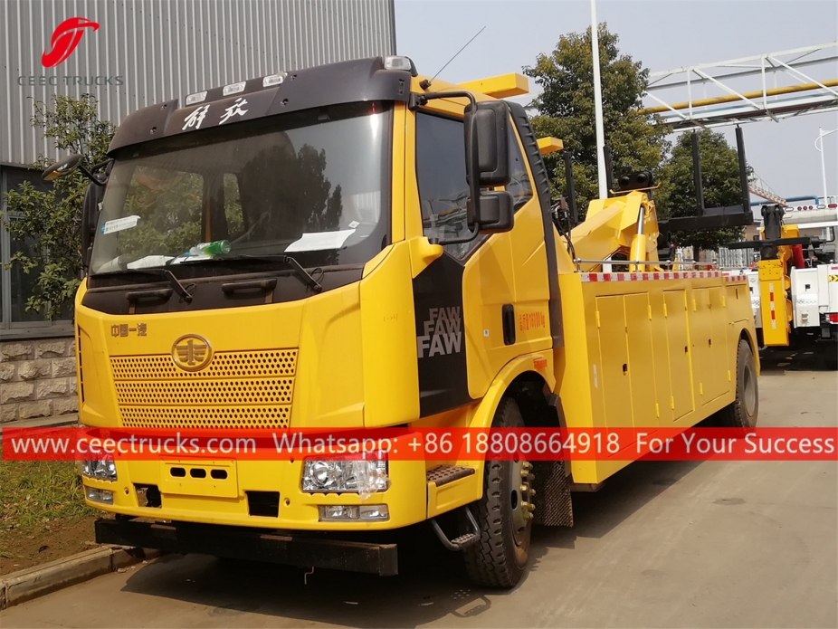Xe tải phá hoại đường FAW 4 * 2