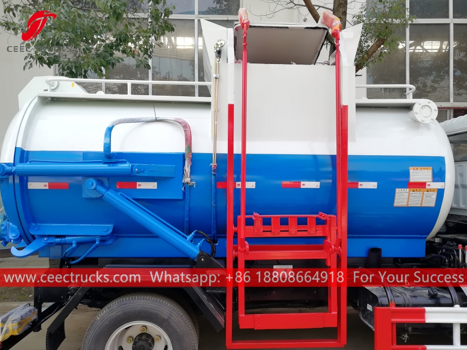 Xe chở rác nhà bếp 5.000L