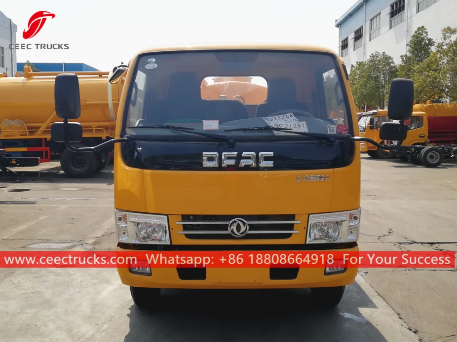 Xe tải phun nước thải 4CBM DONGFENG