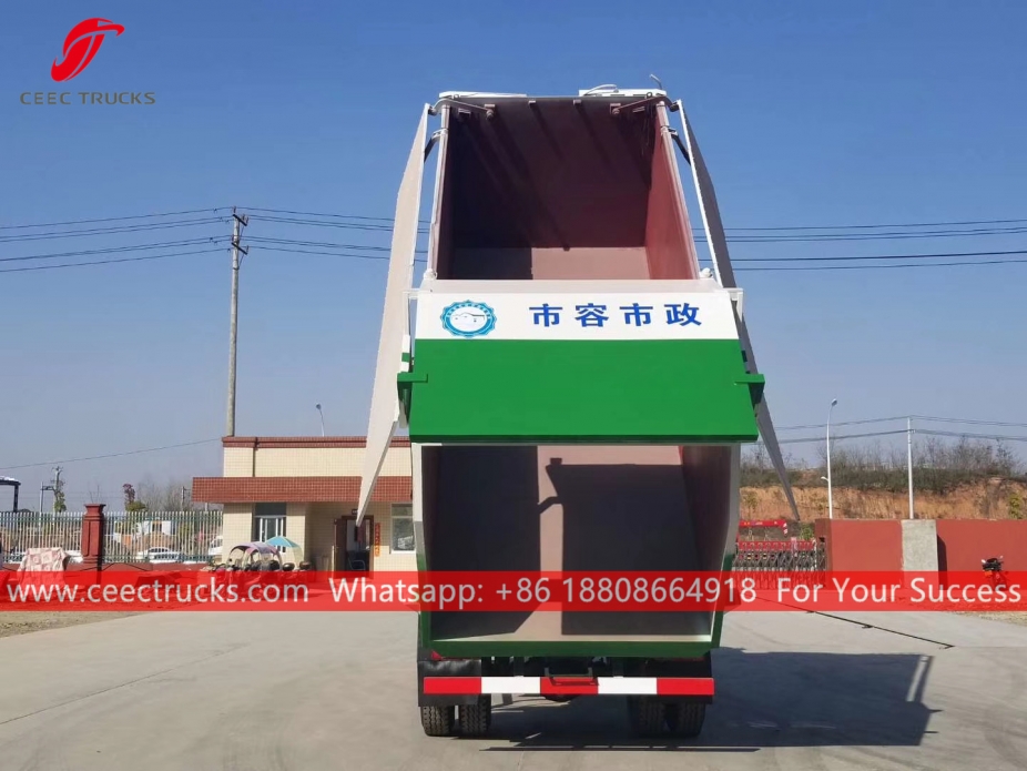 Máy xúc rác thủy lực 12CBM DONGFENG