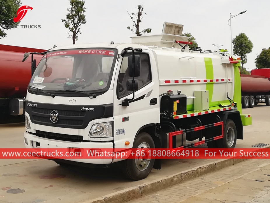 Xe chở rác nhà bếp 6.000L FOTON