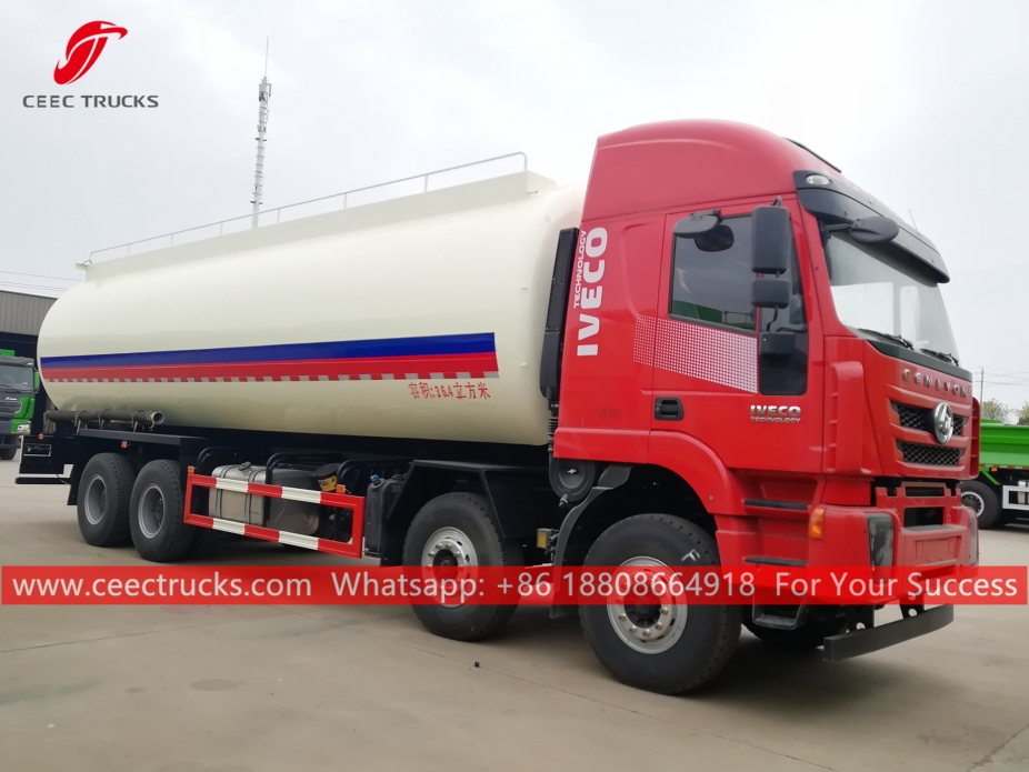 Xe tải vận chuyển bột 8X4 IVECO