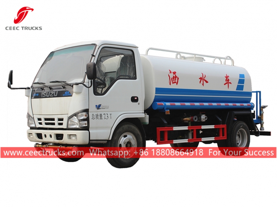 Xe tưới nước ISUZU 600P