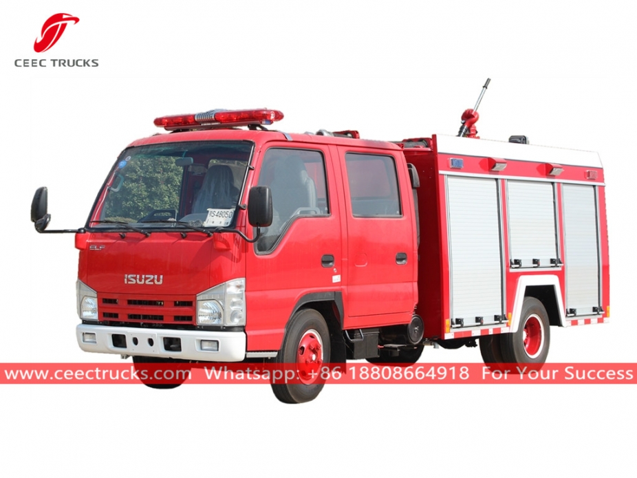 Xe cứu hỏa 2.000L ISUZU
