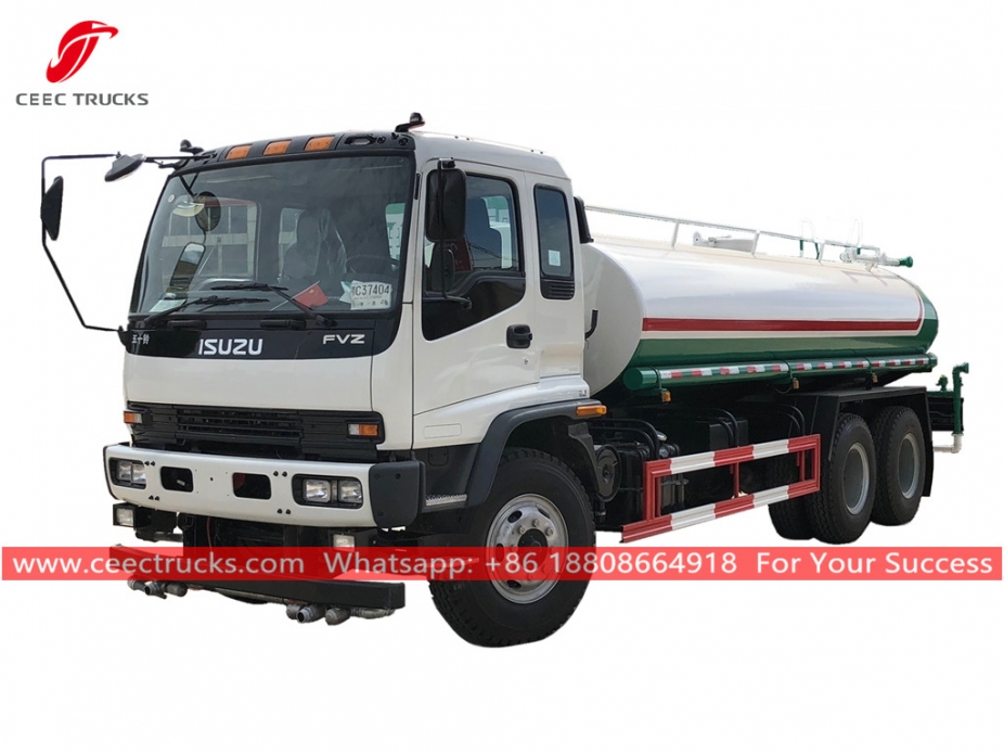 Xe tưới nước ISUZU 15CBM