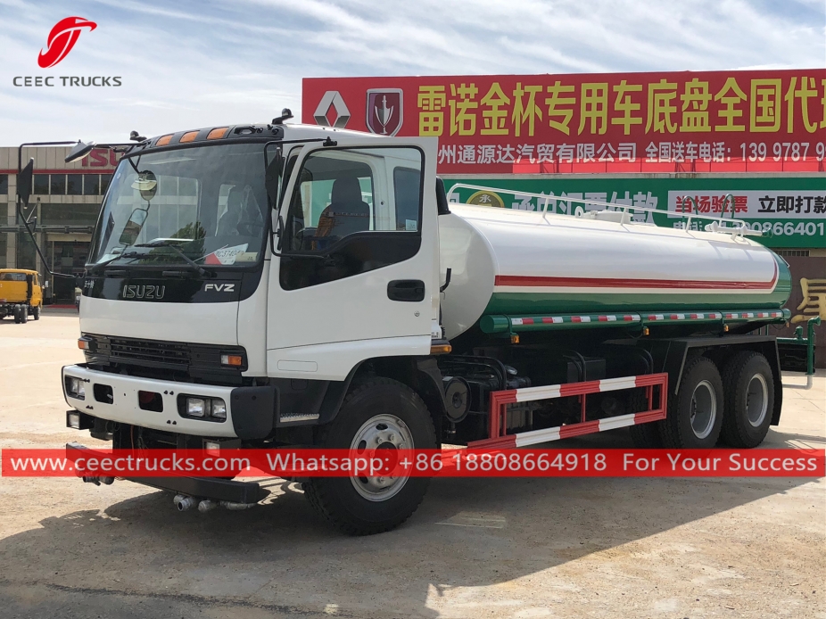 Xe tưới nước ISUZU 15CBM