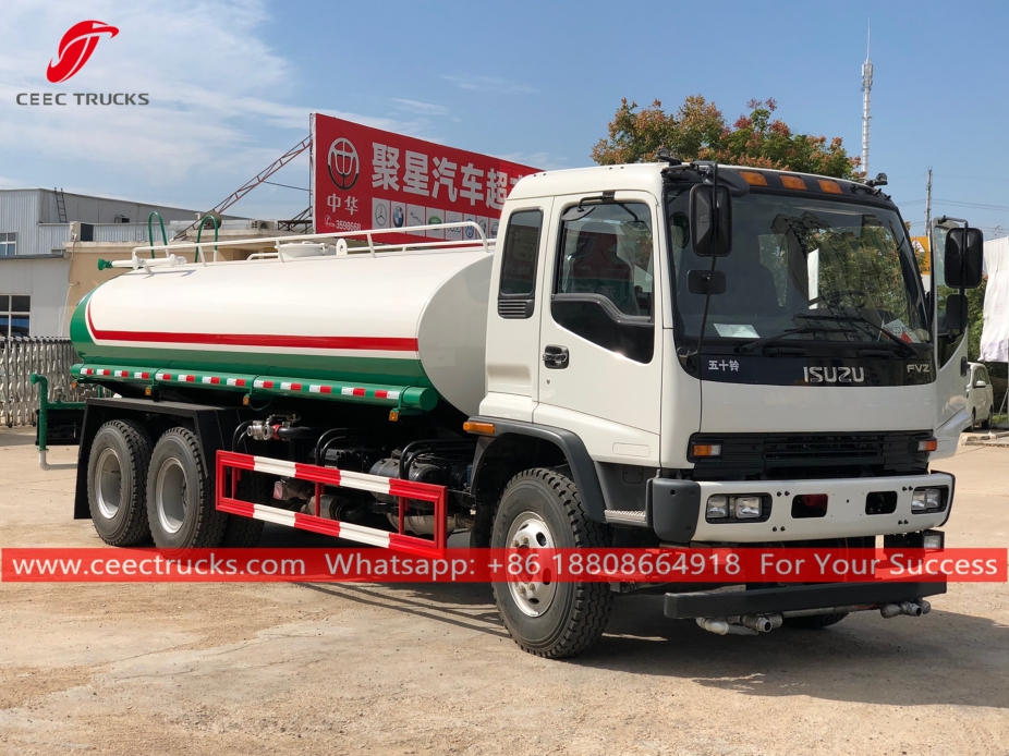 Xe tưới nước ISUZU 15CBM