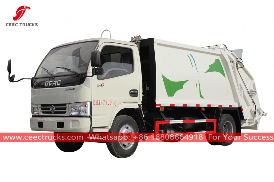 DONGFENG 5000Liters refuse compactor truck