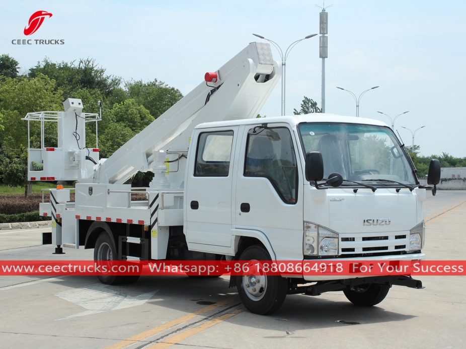 Xe tải bệ trên không ISUZU 16m