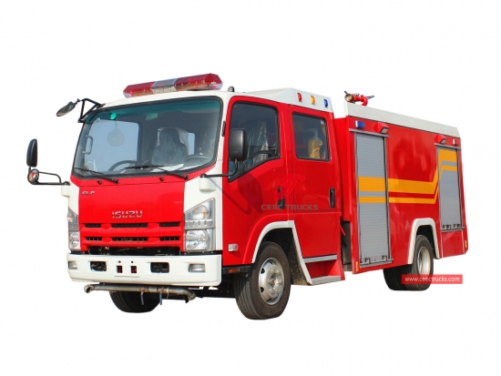 ISUZU 700P Water Tank Fire Truck - CEEC Trucks