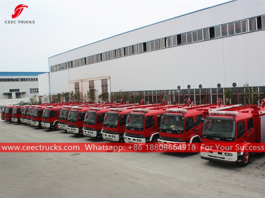 Xe chữa cháy ISUZU FTR