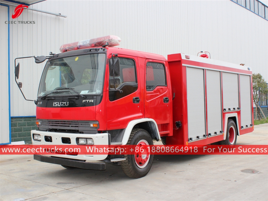 Xe chữa cháy ISUZU FTR