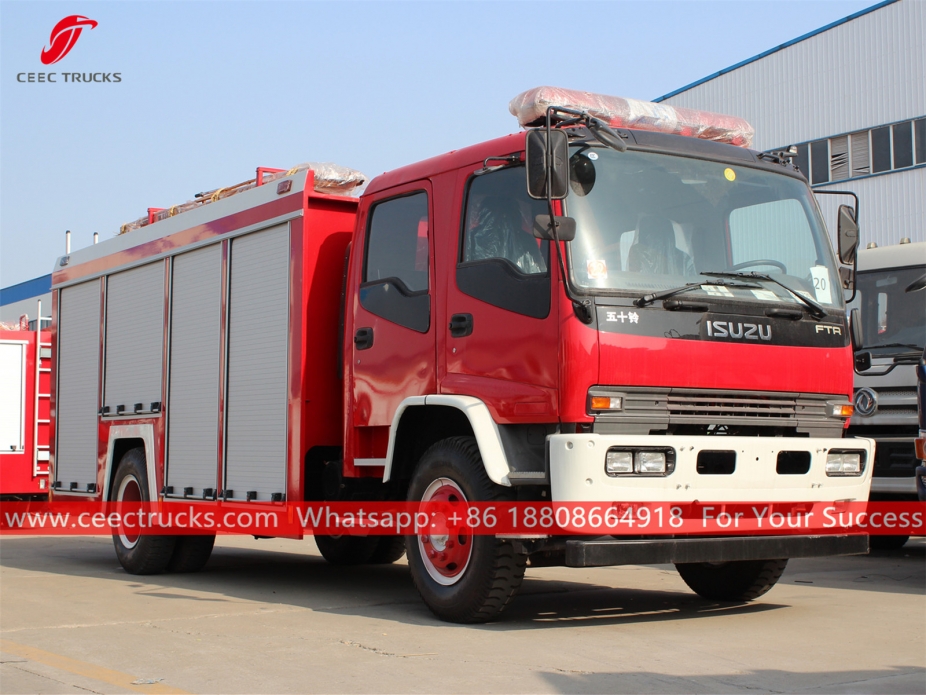 Xe chữa cháy ISUZU FTR