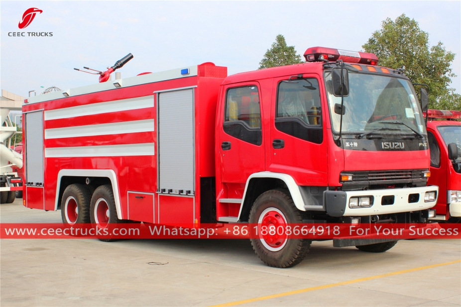 Xe chữa cháy bọt ISUZU FVZ