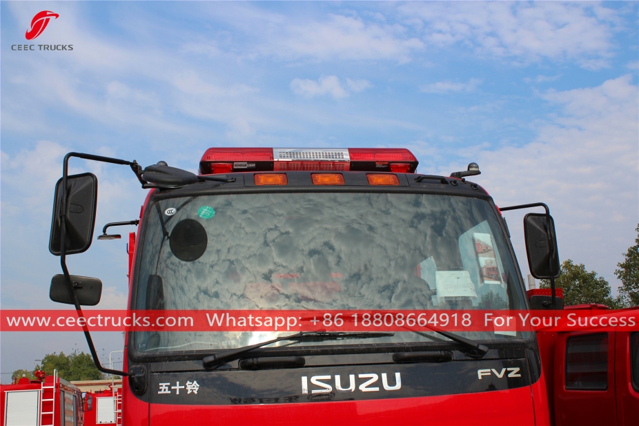 Xe chữa cháy bọt ISUZU FVZ