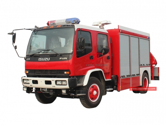 ISUZU FVR Rescue Truck With Crane - CEEC Trucks