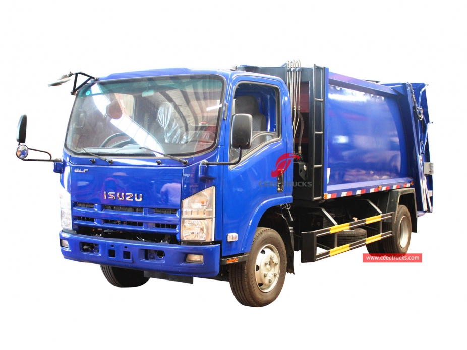 Máy ép rác ISUZU 8 CBM