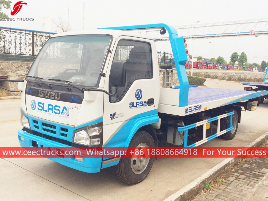 Xe tải phá hoại đường bộ ISUZU 3Tons