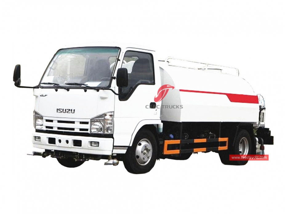 ISUZU 4CBM Water bowser with high pressure hose - CEEC Trucks