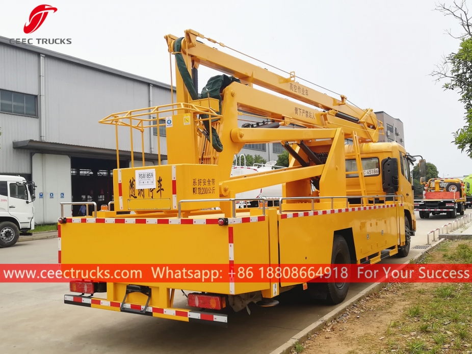 Nền tảng làm việc trên không 22m Dongfeng