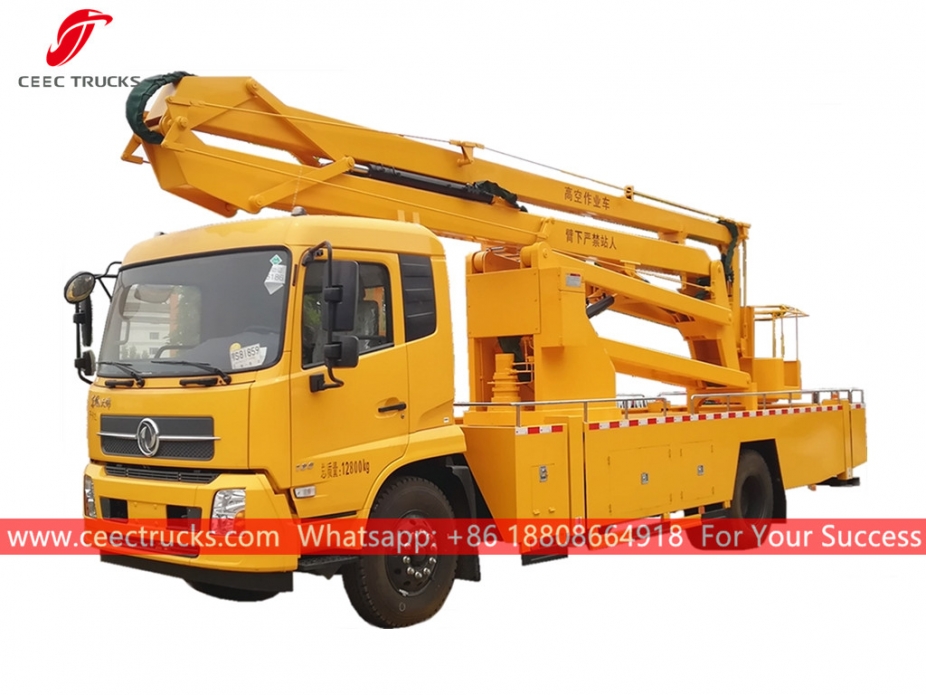 Nền tảng làm việc trên không 22m Dongfeng