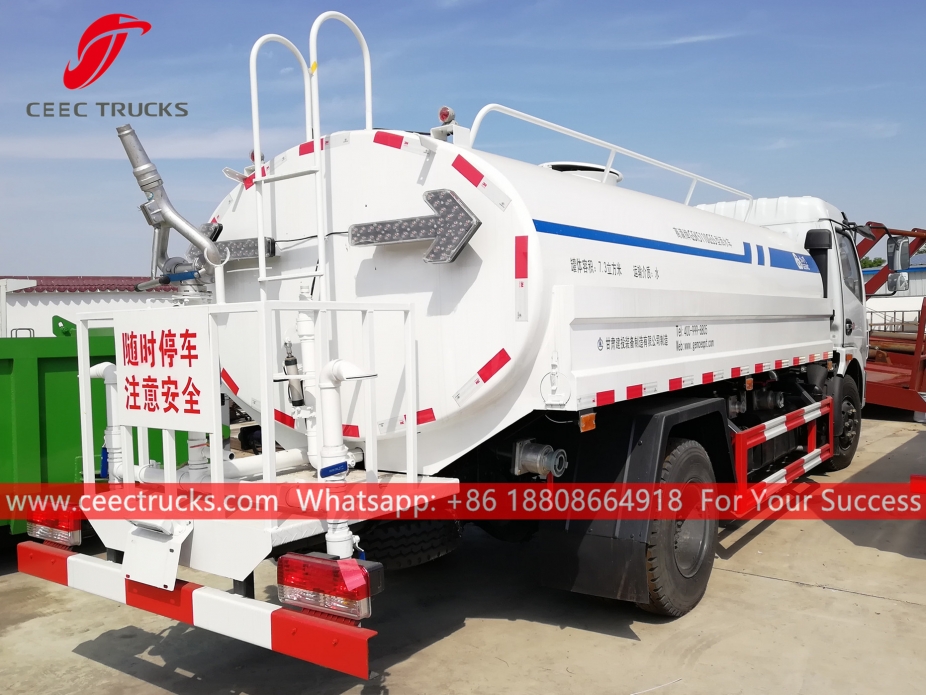 Xe tải chở nước 7 CBM DONGFENG