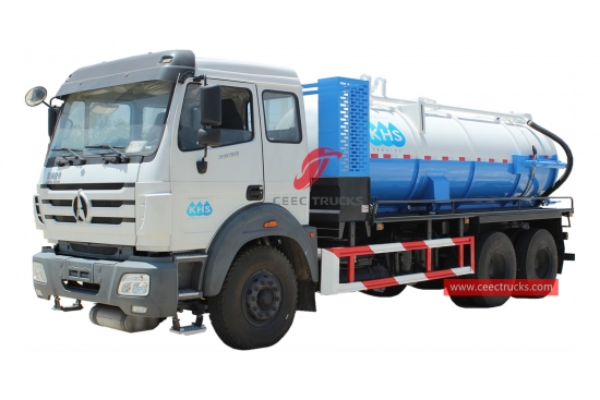 10,000 Litres Sewage Suction Tanker Truck Beiben - CEEC Trucks