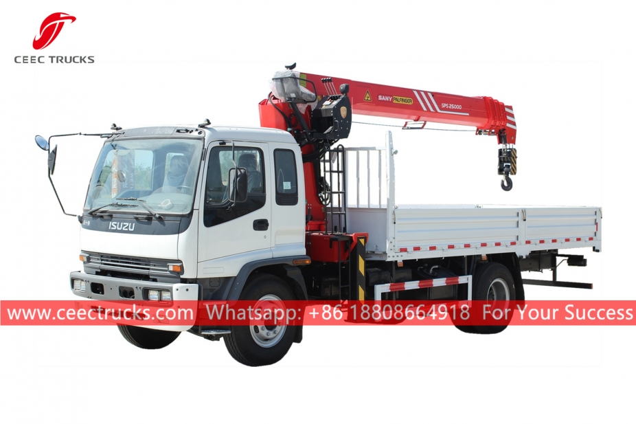 Xe cẩu Palfinger ISUZU FTR 10 tấn