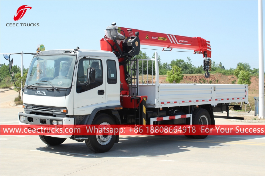 Xe cẩu Palfinger ISUZU FTR 10 tấn