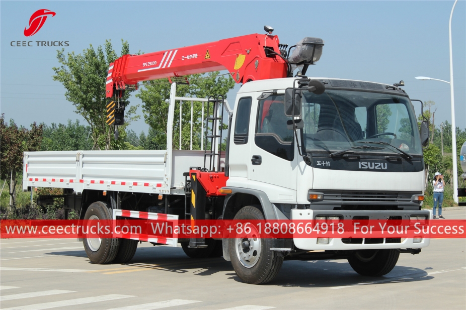 Xe cẩu Palfinger ISUZU FTR 10 tấn