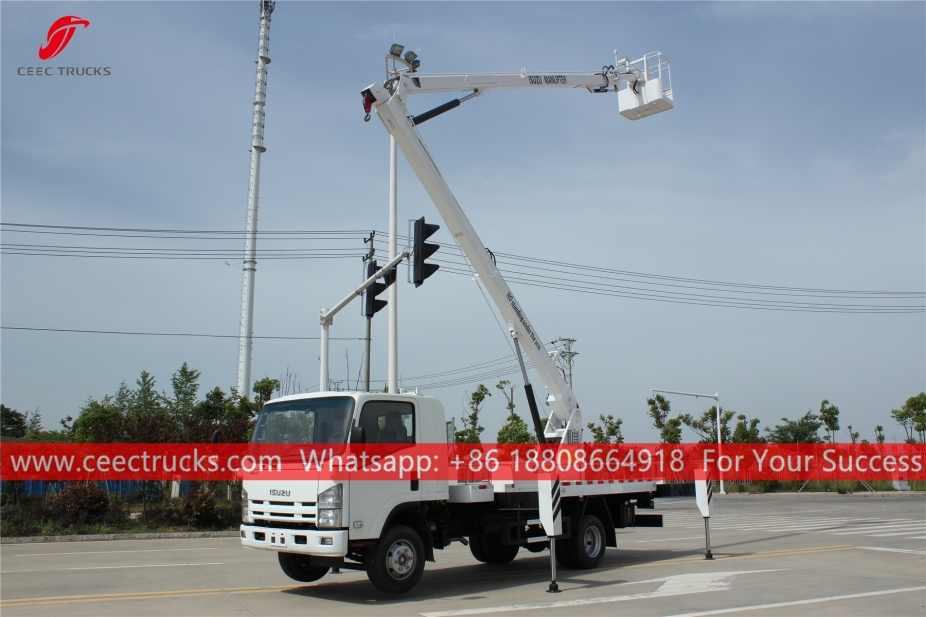 Nền tảng trên không ISUZU 18m