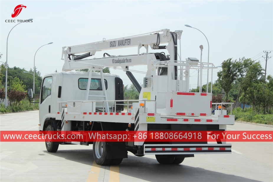 Nền tảng trên không ISUZU 18m